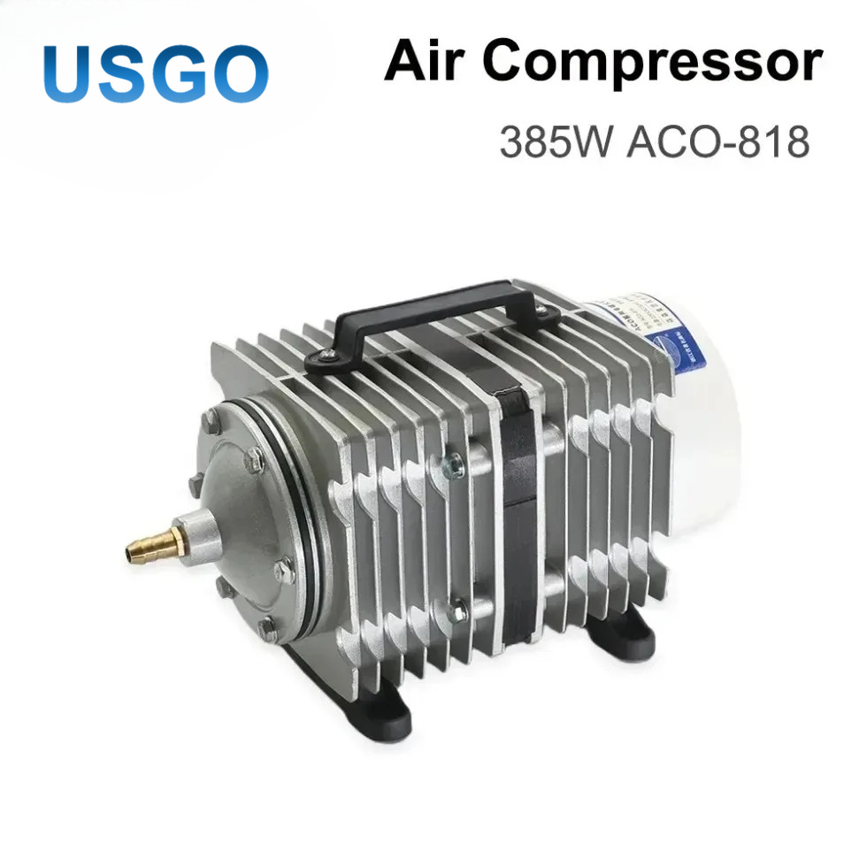 Air Assist Pump Laser - USGO ACO-818 385W 전자기 공기 압축기