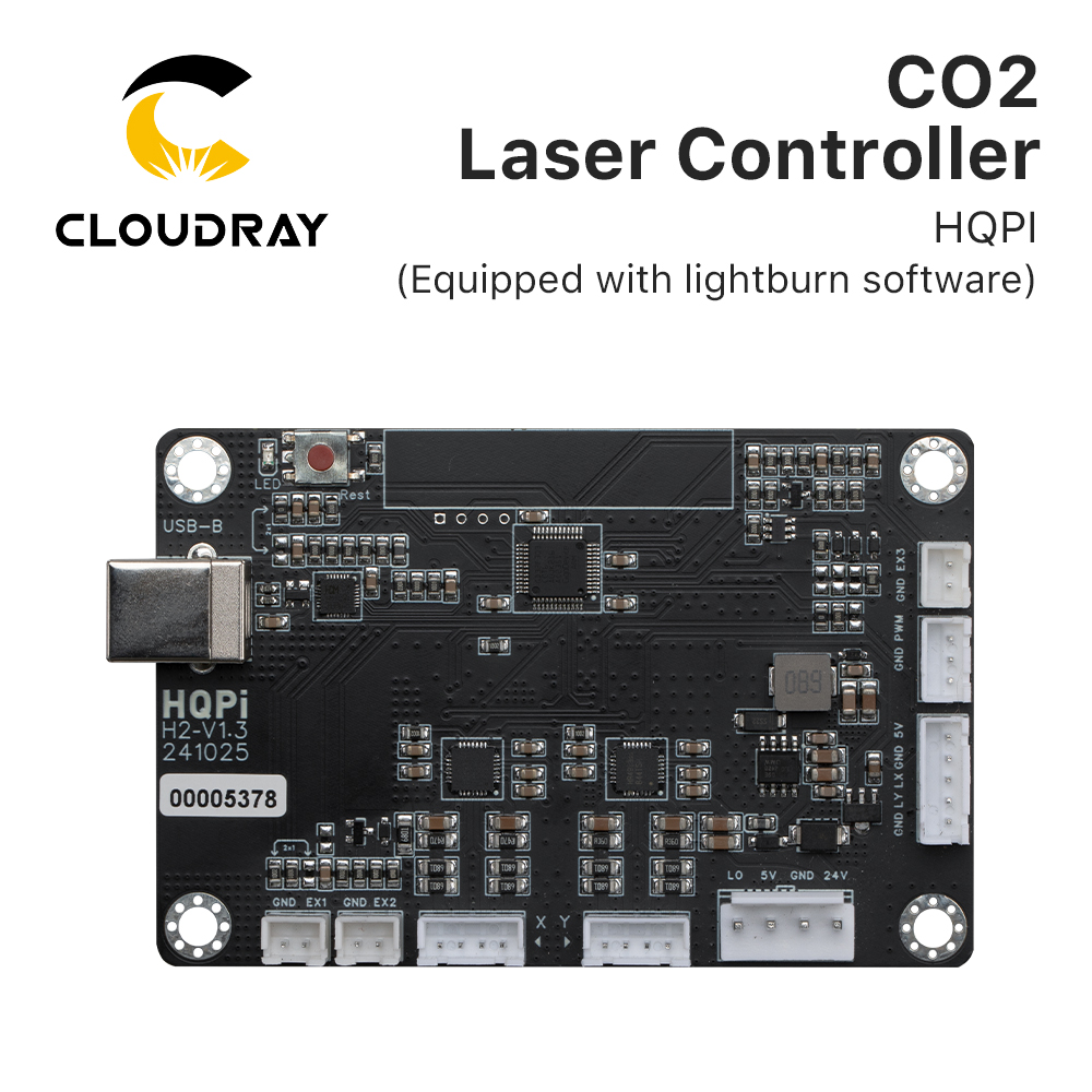 Industrial Handheld Laser Engraver - Cloudray CO2 레이저 컨트롤러, HQPI 고정밀,