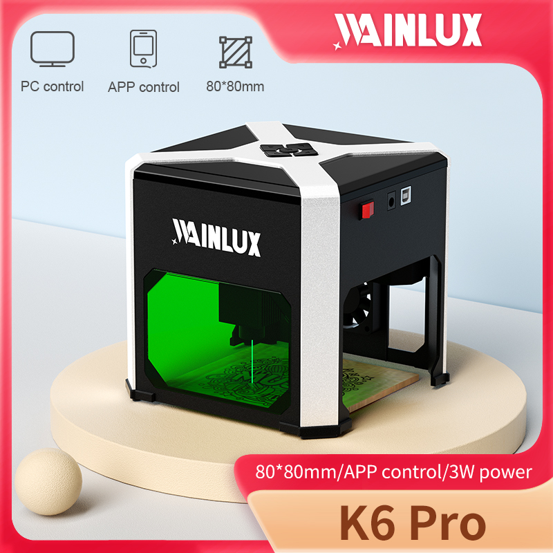 Industrial Laser Blasting - Wainlux 레이저 조각기, K6 마크 프린터