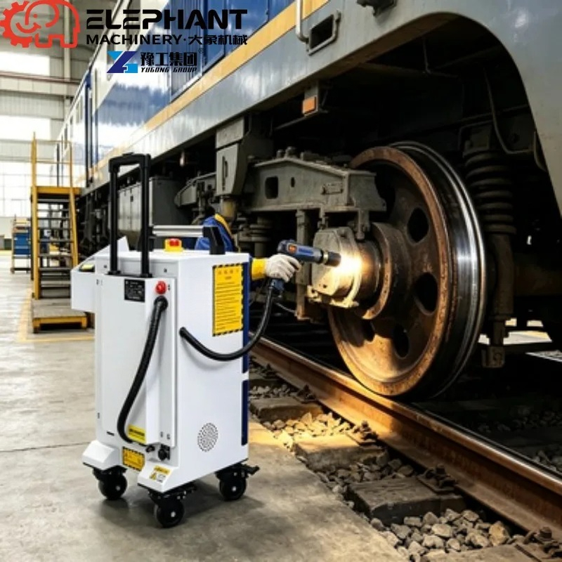 Industrial Laser Paint Removal - 공장 직영 산업용 휴대형 1000W 파이버