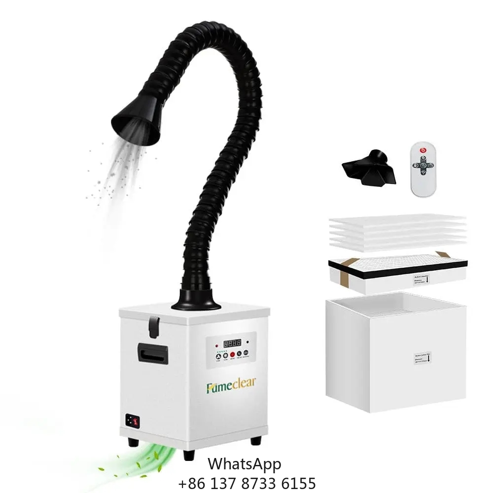 Fume Extractor Laser - Fumeclear FC-150 레이저 용접 연기 추출기