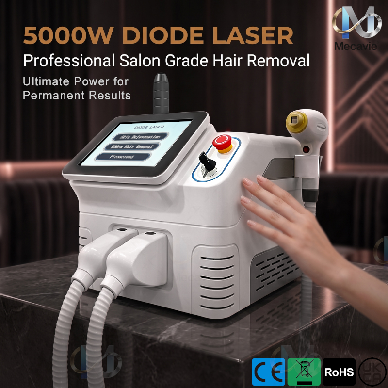 Industrial Laser Hair Removal Machine - 2026 새로운 5000W 2 in 1
