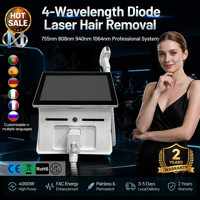 2026년형 전문가용 4파장 휴대용 4000w 소프라노 - Industrial Laser Hair Removal Machine 리뷰 및 가격