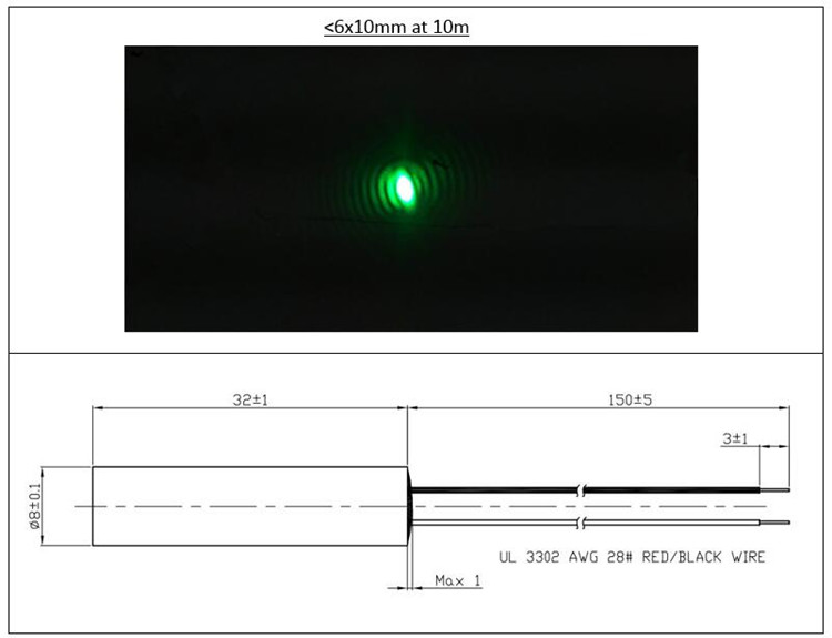 D8x32mm 저작동 온도 0.5mW 1mW 5mW 1 - Industrial Laser Operator 리뷰 및 가격