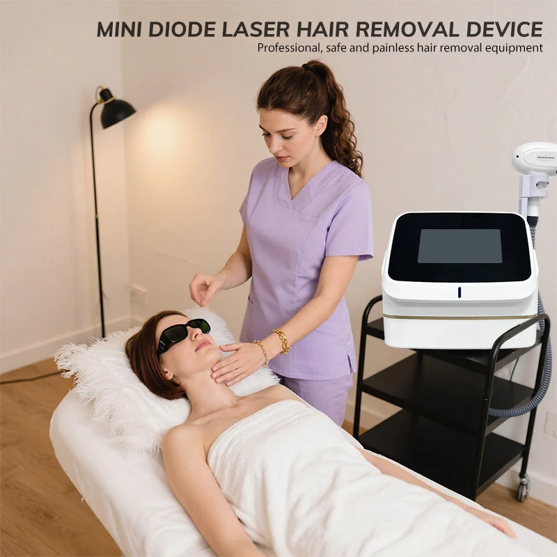 미니 아이스 플래티넘 제모기 808nm 다이오드 레이저 - Industrial Laser Hair Removal Machine 리뷰 및 가격