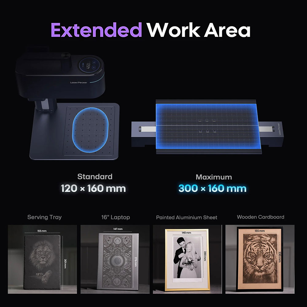LASERPEKER 모든 재료용 레이저 조각기, 휴대용 - Industrial Handheld Laser Engraver 리뷰 및 가격