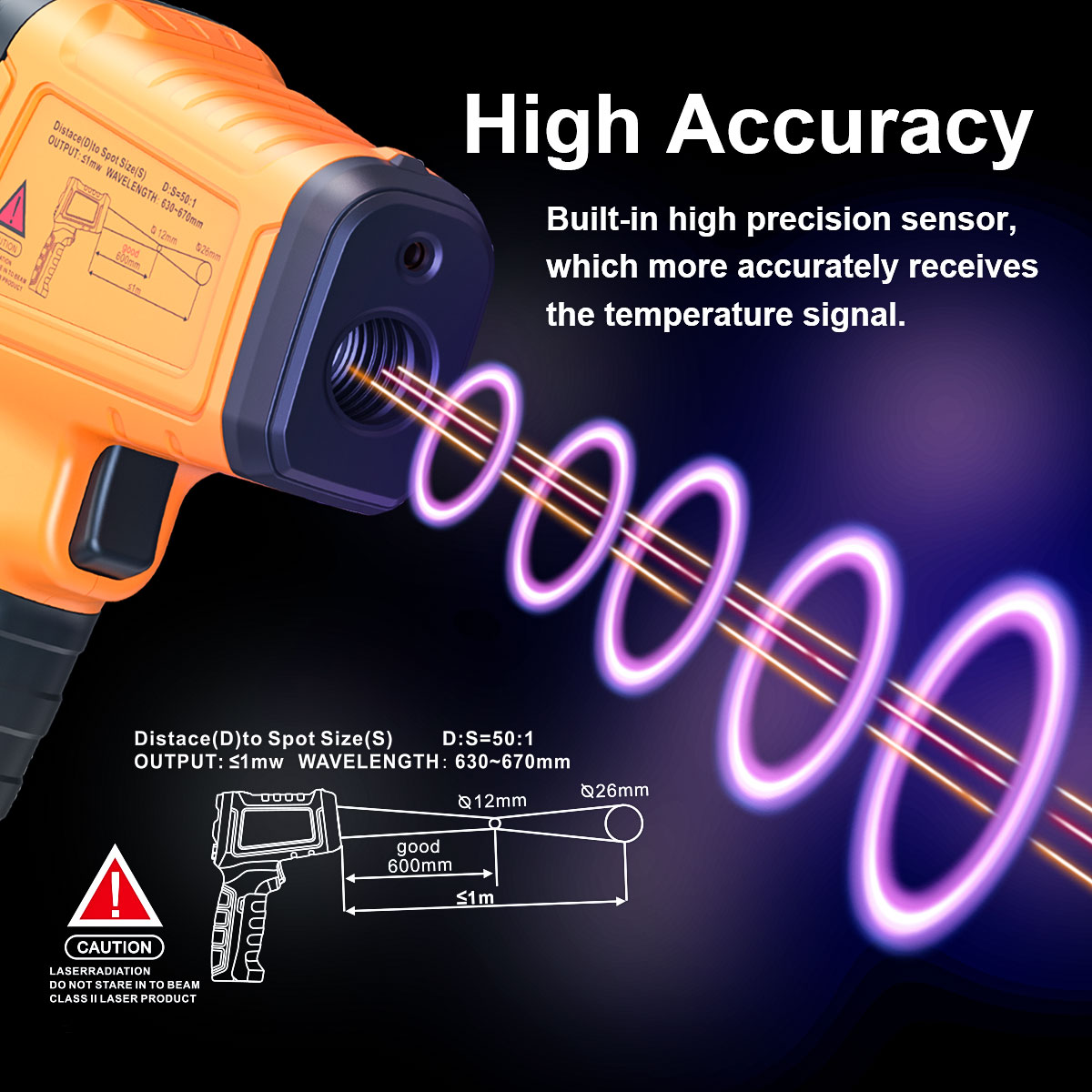 비접촉 디지털 고온계 적외선 온도계, 전문 13 레이저 - Industrial Laser Temperature Sensor 리뷰 및 가격