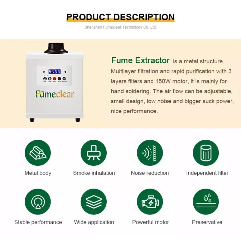 Fumeclear FC-150 레이저 용접 연기 추출기 - Fume Extractor Laser 리뷰 및 가격