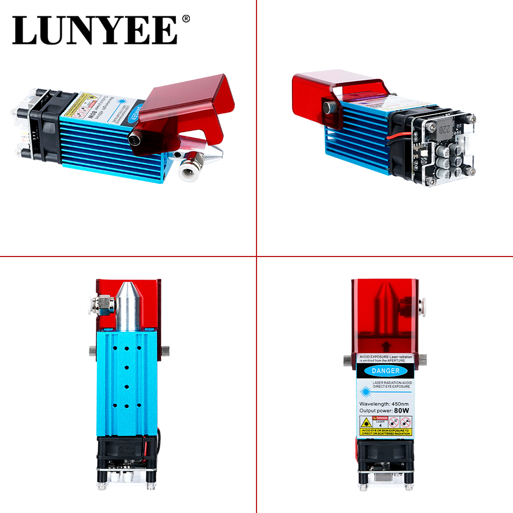 LUNYEE 레이저 모듈 80W 40W 에어 어시스트  - Industrial Laser Cutter 리뷰 및 가격