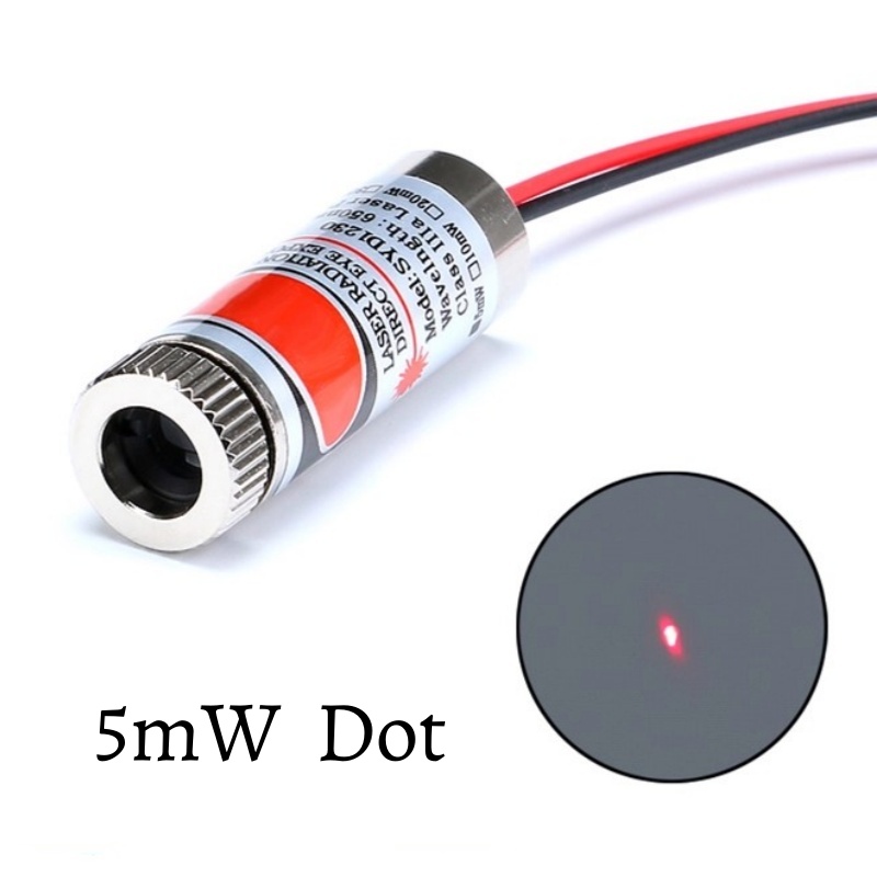 650nm 5mW 레드 포인트/라인/크로스 레이저 모듈 - Industrial Laser Head 리뷰 및 가격