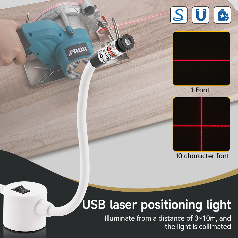USB 전원 빨간색 레이저 광 바느질 위치 램프 자기  - Industrial Laser Cutter 리뷰 및 가격