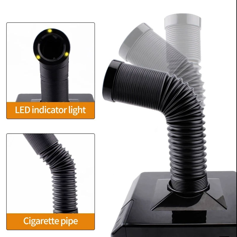 전자 부품 수리를위한 LED 빛 ESD 탄소 필터 스폰 - Fume Extractor Laser 리뷰 및 가격