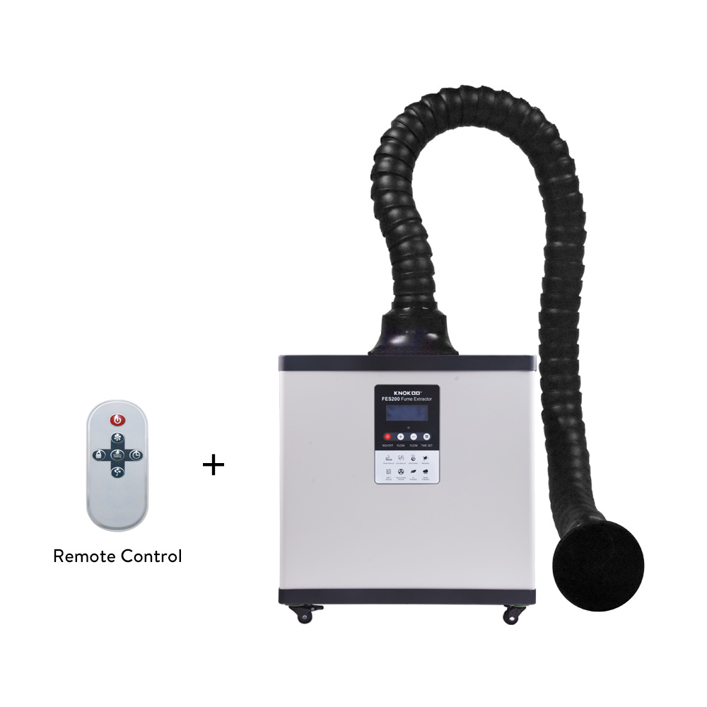 레이저 연기 추출기 210W FES200 연기 수집기  - Fume Extractor Laser 리뷰 및 가격