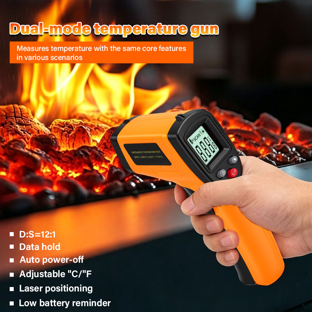 디지털 적외선 온도계 비접촉식 온도계 산업용 정밀 레이 - Industrial Laser Temperature Sensor 리뷰 및 가격