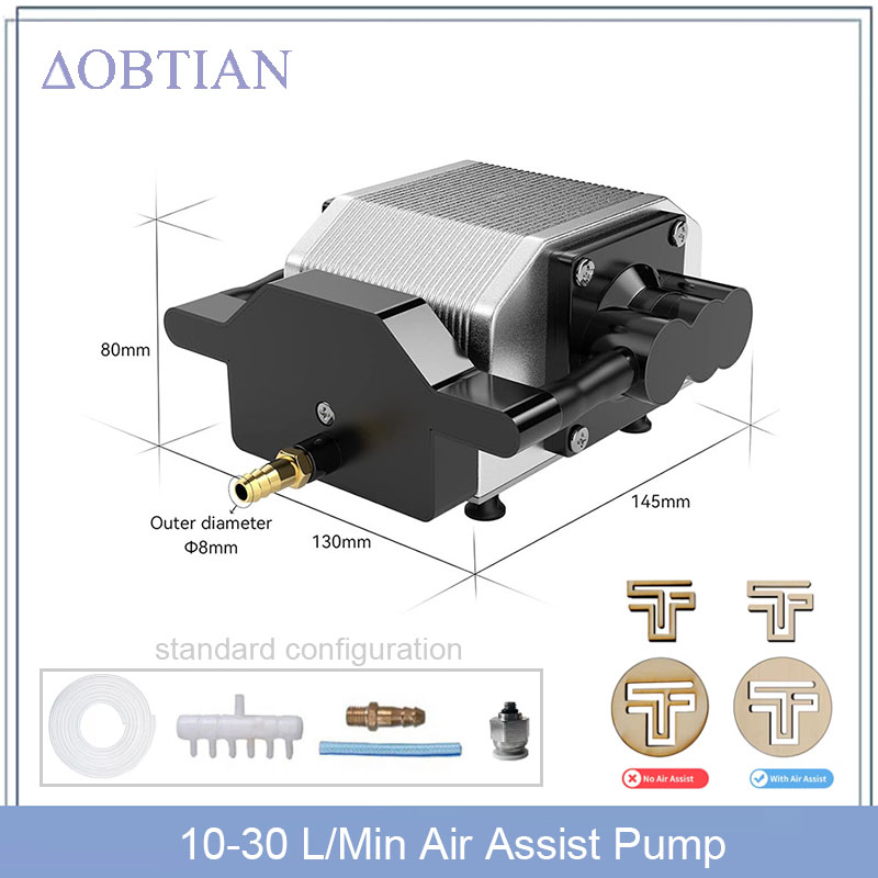 AC110V 220V 30L/Min 16W 레이저 공기 - Air Assist Pump Laser 리뷰 및 가격