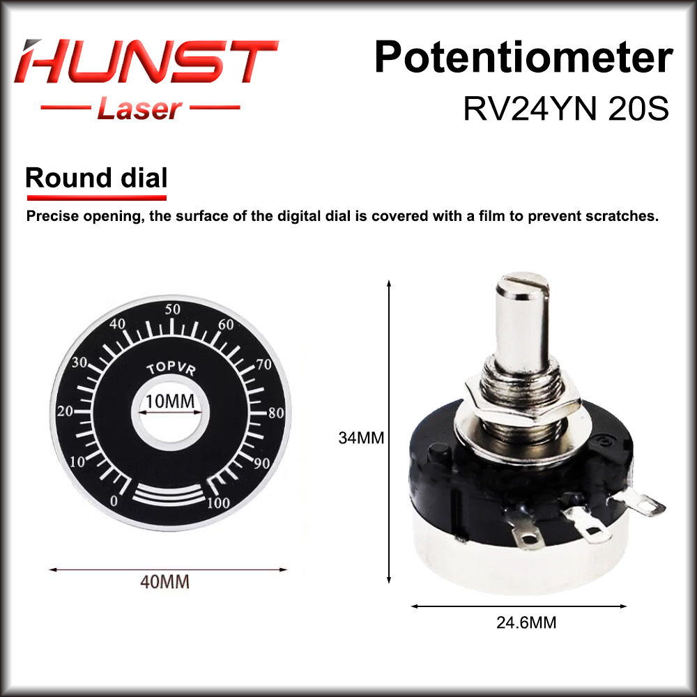 HUNST 인버터 단일 회전 속도 전위차계 RV24YN - Industrial Laser Cutter 리뷰 및 가격
