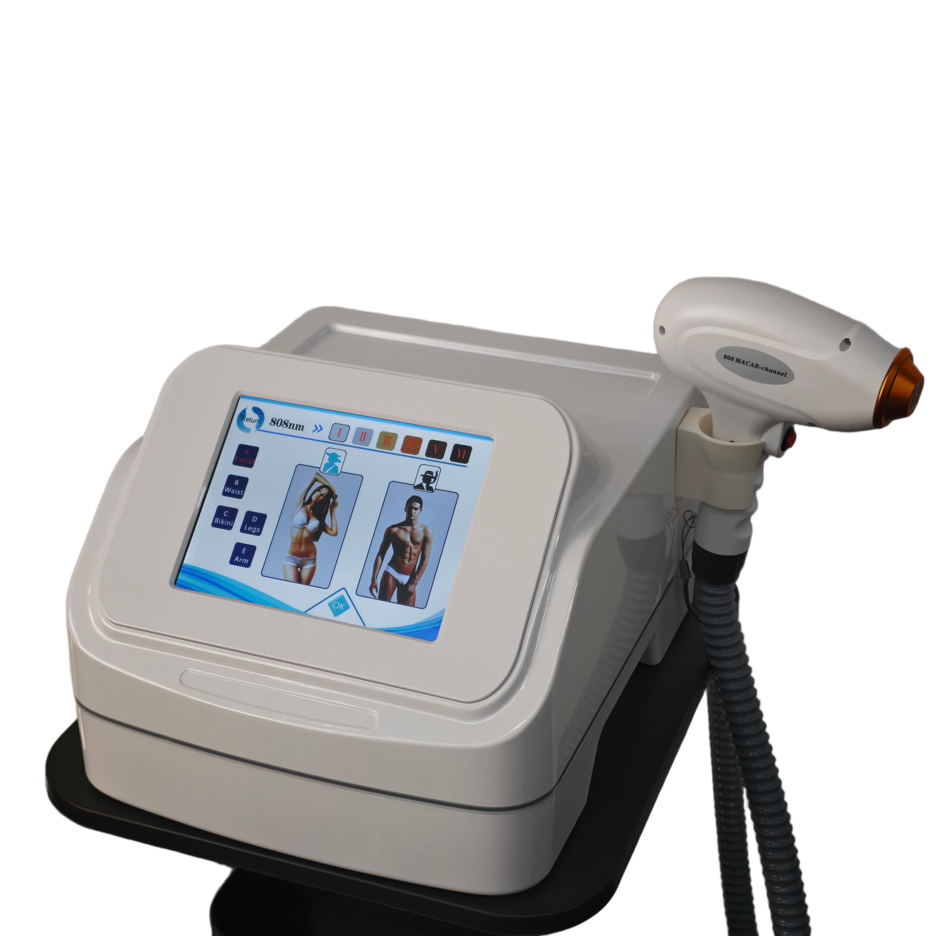 전문가용 다이오드 레이저 제모기 4파장 755/808/ - Industrial Laser Hair Removal Machine 리뷰 및 가격