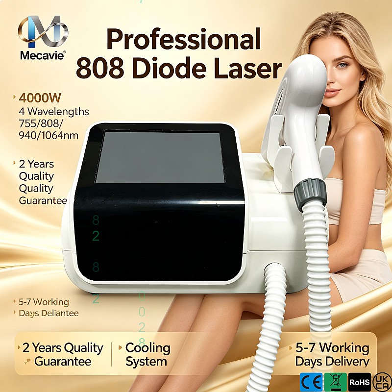 저온 저장소 없는 미니 다이오드 레이저 제모기 4000 - Industrial Laser Hair Removal Machine 리뷰 및 가격