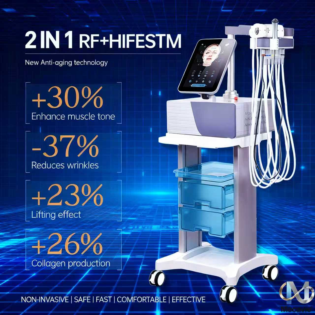 전문가용 EMS RF 페이스 바디 주름 제거 목 리프팅 - Industrial Laser Hair Removal Machine 리뷰 및 가격
